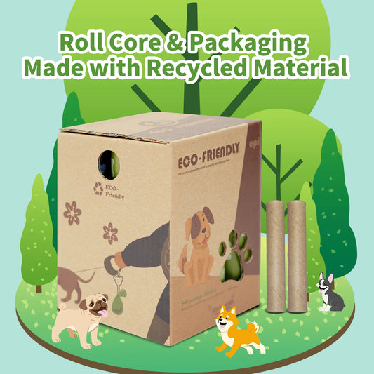 Economic Kit 270 units of Dog Poop Bags – Biodegradable, Large and Leak-proof